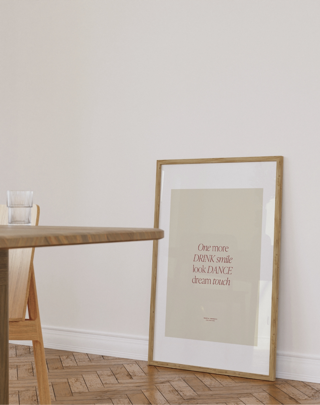 One more romantic art print poster framed. Posteri za spavaću sobu i moderne slike za zid.